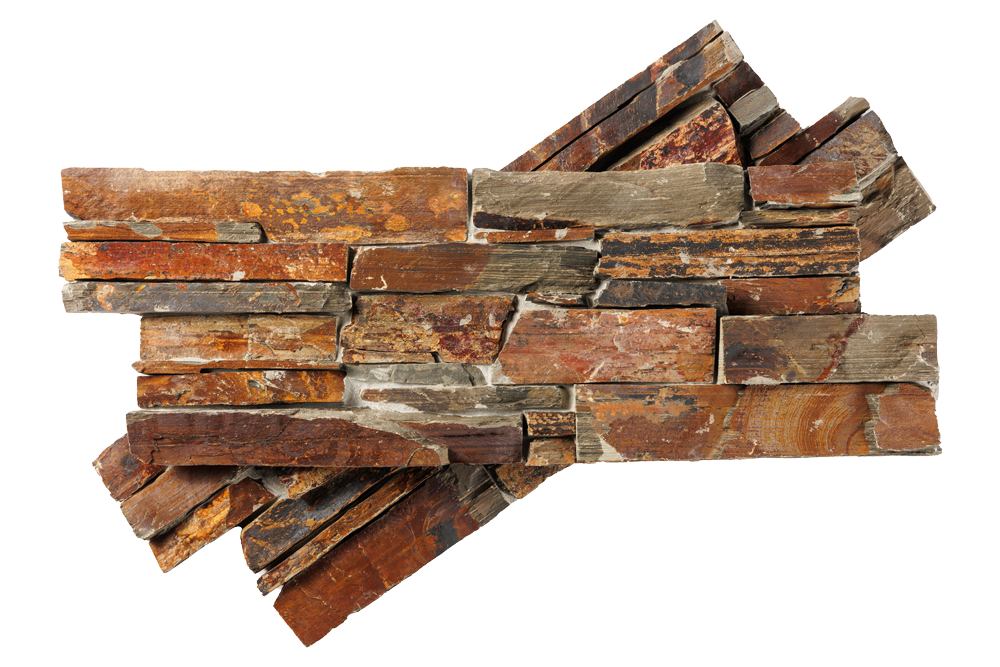 Панели из натурального камня RKS SLATE. Коллекция Country. Грубый камень.