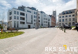 Брусчатка RKS Slate Belgian Grey 100х100 мм