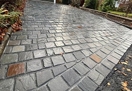 Брусчатка RKS Slate Belgian Grey 100х100 мм