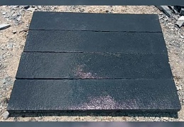 Бордюр (поребрик) из камня, Belgian Black, колотый, 50х1000 мм