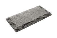 Темно-серая Гранитная плитка Dark Grey, Mushroom под скалу колотая купить в  Калининграде