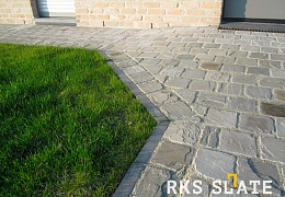 Брусчатка RKS Slate Belgian Grey 100х100 мм