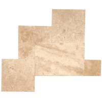 Натуральная плитка из травертина Classic French Pattern идеальна для интерьера и экстерьера — RKS SLATE 