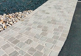 Брусчатка RKS Slate Belgian Grey 100х100 мм