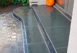 Брусчатка RKS Slate Belgian Grey 100х100 мм