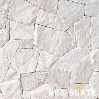 Фасадный камень RKS SLATE White Quartz Loose