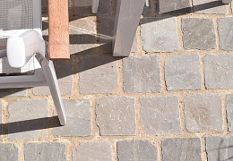 Брусчатка RKS Slate Belgian Grey 100х100 мм