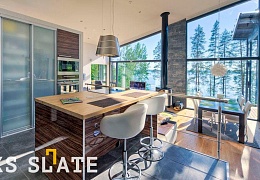 Сланец RKS SLATE Black Mushroom 400x200 мм