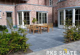 Брусчатка RKS Slate Belgian Grey 100х100 мм